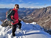 Monte Suchello (1541 m) da Costa Serina il 20 gennaio 2023  - FOTOGALLERY